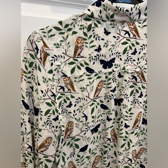 Anthropologie Owl Top - Picture 5 of 6